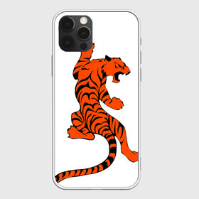 Чехол для iPhone 12 Pro Max с принтом тигр , Силикон |  | Тематика изображения на принте: beautiful tiger | tiger | красивый тигр | тигр