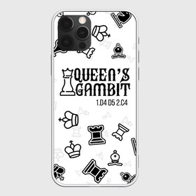 Чехол для iPhone 12 Pro Max с принтом ХОД КОРОЛЕВЫ , Силикон |  | chess | netflix | the queens gambit | бет хармон | нетфликс | ход королевы | шахматистка. | шахматы