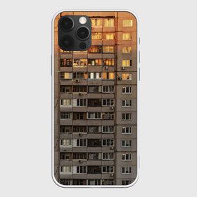 Чехол для iPhone 12 Pro Max с принтом Панелька , Силикон |  | архитектура | грусть | здание | панелька | панельный дом | россия | советский | ссср | фото | эстетика