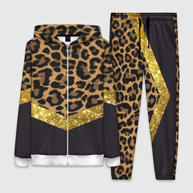 Женский костюм 3D с принтом Леопардовый принт ,  |  | success | swagg | блеск | блестки | животнй принт | золотистый | золото | золотой | леопард | леопардовый принт | понты | тигровый
