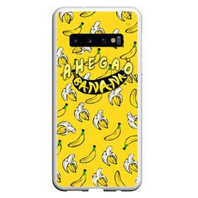 Чехол для Samsung Galaxy S10 с принтом AHEGAO (banana) , Силикон | Область печати: задняя сторона чехла, без боковых панелей | ahegao | banana | o face | аниме | термин | физиономия | япония