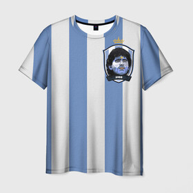 Мужская футболка 3D с принтом Диего Армандо Марадона D10S , 100% полиэфир | прямой крой, круглый вырез горловины, длина до линии бедер | d10s | maradona | аргентина | армандо | барселона | бога | джерси | диего | легенда | марадон | марадона | марадоны | рука | форма