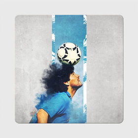 Магнит виниловый Квадрат с принтом Diego , полимерный материал с магнитным слоем | размер 9*9 см, закругленные углы | 10 номер | diego | football | maradona | maradonna | арегнтина | бога | диего | марадона | марадонна | ретро | рука | сборная аргентины | футбол | футболист