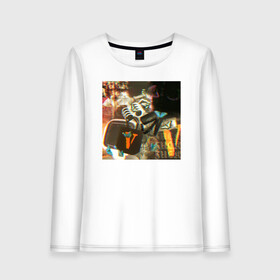 Женский лонгслив хлопок с принтом Playboi Carti PHOTO , 100% хлопок |  | fashion | hip hop | photo | rap | text | top