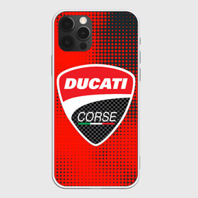 Чехол для iPhone 12 Pro Max с принтом Ducati Corse (Z) , Силикон |  | Тематика изображения на принте: audi | audi ag | corse | ducati | ducati corse | ducati motor holding | hypermotard | multistrada | panigale | scrambler | streetfighter | supersport | дукати | массимо борди | мото | фабио тальони