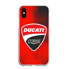 Чехол для iPhone XS Max матовый с принтом Ducati Corse (Z) , Силикон | Область печати: задняя сторона чехла, без боковых панелей | Тематика изображения на принте: audi | audi ag | corse | ducati | ducati corse | ducati motor holding | hypermotard | multistrada | panigale | scrambler | streetfighter | supersport | дукати | массимо борди | мото | фабио тальони