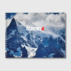 Альбом для рисования с принтом FARCRY 4 (S) , 100% бумага
 | матовая бумага, плотность 200 мг. | far cry | far cry 5 | farcry | fc 5 | fc5 | фар край | фар край 5