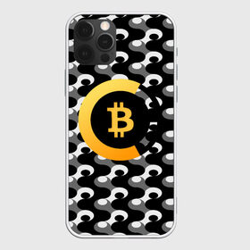 Чехол для iPhone 12 Pro с принтом BTC / БИТКОИН (S) , силикон | область печати: задняя сторона чехла, без боковых панелей | bitcoin | btc | биткоин | валюта | деньги | криптовалюта