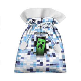 Подарочный 3D мешок с принтом Minecraft (S) , 100% полиэстер | Размер: 29*39 см | craft | creeper | earth | logo | mine | minecraft | mobile | online | земля | игра | крипер | лого | майкрафт | майнкрафт | онлайн | подземелье