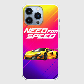 Чехол для iPhone 13 Pro с принтом NEED FO SPEED ,  |  | carbon | heat | hot pursuit | most wanted | need for speed | payback. | shift | underground 2 | unleashed | жажда скорости