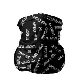 Бандана-труба 3D с принтом Kizaru Translation (Z) , 100% полиэстер, ткань с особыми свойствами — Activecool | плотность 150‒180 г/м2; хорошо тянется, но сохраняет форму | haunted family | kizaru | music | rap | гангста | кизару | нечипорeнко | реп | репер | рэп | рэпер | хип хоп