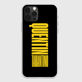Чехол для iPhone 12 Pro Max с принтом Quentin Tarantino , Силикон |  | Тематика изображения на принте: quentin tarantino | tarantino | голливуд | квентин тарантино | криминально чтиво | однажды в голливуде | омерзительная восьмёрка | режиссёры | тарантино | типография