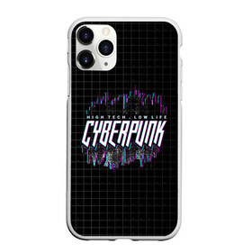 Чехол для iPhone 11 Pro Max матовый с принтом Cyberpunk City , Силикон |  | cyberpunk | high tech | low life | будущее | город | киберпанк | фантастика