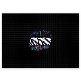 Поздравительная открытка с принтом Cyberpunk City , 100% бумага | плотность бумаги 280 г/м2, матовая, на обратной стороне линовка и место для марки
 | cyberpunk | high tech | low life | будущее | город | киберпанк | фантастика
