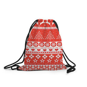 Рюкзак-мешок 3D с принтом Рождественская атмосфера , 100% полиэстер | плотность ткани — 200 г/м2, размер — 35 х 45 см; лямки — толстые шнурки, застежка на шнуровке, без карманов и подкладки | 