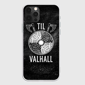 Чехол для iPhone 12 Pro Max с принтом Till Valhall , Силикон |  | вальхалла | викинг | символ | скандинавия | топор | щит | язычество