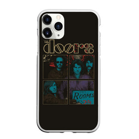 Чехол для iPhone 11 Pro Max матовый с принтом The Doors , Силикон |  | group | jim morrison | rock | the doors | джим моррисон | зэ дорс | классика | рок | рок группа