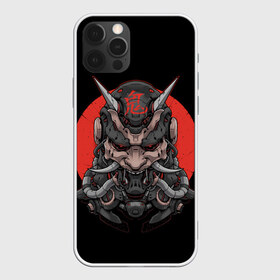 Чехол для iPhone 12 Pro Max с принтом Cyber Samurai , Силикон |  | Тематика изображения на принте: 2077 | art | blood | cyber | cyberpunk | dead | death | demon | japan | mask | ninja | oni | samurai | shadow | shogun | tokyo | warior | арт | воин | война | демон | катана | кибер | киберпанк | кровь | маска | мертвый | ниндзя | путь | самурай