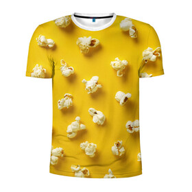 Мужская футболка 3D спортивная с принтом Попкорн , 100% полиэстер с улучшенными характеристиками | приталенный силуэт, круглая горловина, широкие плечи, сужается к линии бедра | popcorn | воздушная | еда | кино | кинотеатр | кукуруза | кушать | попкорн | сладкий | соленый | сырный | хрустящий