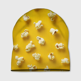 Шапка 3D с принтом Попкорн , 100% полиэстер | универсальный размер, печать по всей поверхности изделия | popcorn | воздушная | еда | кино | кинотеатр | кукуруза | кушать | попкорн | сладкий | соленый | сырный | хрустящий