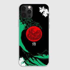 Чехол для iPhone 12 Pro Max с принтом Japanese style , Силикон |  | Тематика изображения на принте: ninja | samurai | больгая волна | дракон | иероглиф | ниндзя | природа | самурай | япония | японское искусство