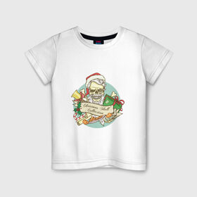 Детская футболка хлопок с принтом Подарочки от Роджера , 100% хлопок | круглый вырез горловины, полуприлегающий силуэт, длина до линии бедер | 