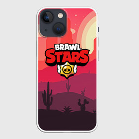 Чехол для iPhone 13 mini с принтом BRAWL STARS ,  |  | brawl stars | crow | leon | mobile game | stars | бравл старс | ворон | леон | мобильные игры