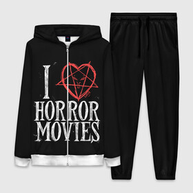 Женский костюм 3D с принтом I Love Horror Movies ,  |  | 666 | blood | dracula | horror | i | inside | love | movies | pentagram | scream | vampire | вампир | внутри | дракула | древний | крик | кровь | люблю | пентаграмма | ужасы | фильмы | хоррор | я