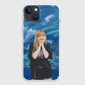 Чехол для iPhone 13 с принтом LISA BLACKPINK ,  |  | blackpink  bts | bp | how you like that | jennie | jisoo | kill this love | lalisa | lalisa monoban | lisa | rose | yg | блекпинк | блэкпинк | голубая | дженни | джису | закат | лалиса | лалиса монобан | лиса | небо | облака | пак розэ | роза | 