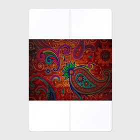 Магнитный плакат 2Х3 с принтом узоры текстура фон , Полимерный материал с магнитным слоем | 6 деталей размером 9*9 см | дудл | дудлинг | красочный | растения | текстура | турецкий узор | узоры | фон | элементы