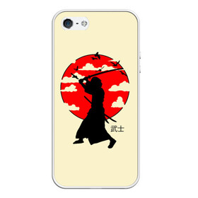 Чехол для iPhone 5/5S матовый с принтом Japan samurai , Силикон | Область печати: задняя сторона чехла, без боковых панелей | boy | japan style | japanese aesthetics | ninja | samurai | воин | иероглифы | катана | красная луна | меч | ниндзя | рыцарь | самурай | солдат | харакири | черный самурай | япония | японская анимация | японская эстетика