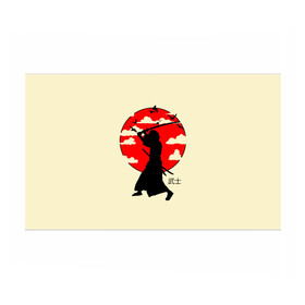 Бумага для упаковки 3D с принтом Japan samurai , пластик и полированная сталь | круглая форма, металлическое крепление в виде кольца | Тематика изображения на принте: boy | japan style | japanese aesthetics | ninja | samurai | воин | иероглифы | катана | красная луна | меч | ниндзя | рыцарь | самурай | солдат | харакири | черный самурай | япония | японская анимация | японская эстетика