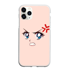 Чехол для iPhone 11 Pro Max матовый с принтом Angry anime girl , Силикон |  | angry | anime | art | big | eyes | face | girl | kawaii | manga | style | аниме | арт | взгляд | глаза | девушка | злой | кавай | лицо | манга