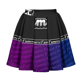 Детская юбка-солнце 3D с принтом Fumrre NEW , 100% полиэстер | Эластичный пояс, крупные складки | Тематика изображения на принте: fashion | fire | logo. text. street | style | top | мода | стиль | топ