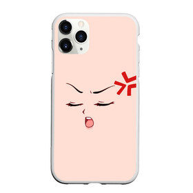 Чехол для iPhone 11 Pro Max матовый с принтом Pleasure anime face , Силикон |  | 