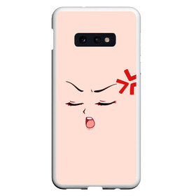 Чехол для Samsung S10E с принтом Pleasure anime face , Силикон | Область печати: задняя сторона чехла, без боковых панелей | 