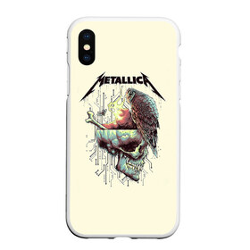 Чехол для iPhone XS Max матовый с принтом Metallica , Силикон | Область печати: задняя сторона чехла, без боковых панелей | metal | metallica | rock | джеймс хэтфилд | классика | легенда | метал | металлика | популярное | рок | рокгруппа