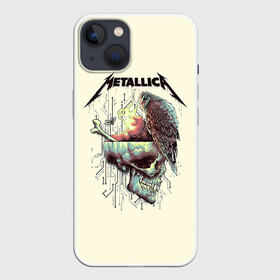 Чехол для iPhone 13 с принтом Metallica ,  |  | metal | metallica | rock | джеймс хэтфилд | классика | легенда | метал | металлика | популярное | рок | рокгруппа