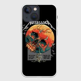 Чехол для iPhone 13 mini с принтом Metallica ,  |  | metal | metallica | rock | джеймс хэтфилд | классика | легенда | метал | металлика | популярное | рок | рокгруппа