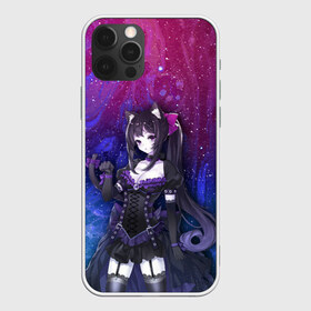 Чехол для iPhone 12 Pro Max с принтом Neko - Gothic Anime , Силикон |  | anime | gothic | neko | кошка | мими | неко | ушки