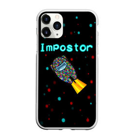 Чехол для iPhone 11 Pro матовый с принтом Impostor , Силикон |  | 2021 | among us | impostor | space mafia | sus.puffballs united | амонг ас | амонг единорог | в космосе | импостор | инопланетяне | инопланетянин | надпись | новогодний амонг ас | ракета | с новым годом | самозванец | среди нас