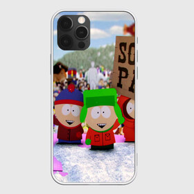 Чехол для iPhone 12 Pro Max с принтом Южный Парк South Park , Силикон |  | south park | ubisoft | woodland critter christmas | кенни | мультсериал | стэн | южный парк