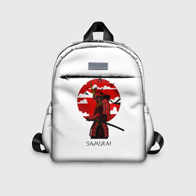 Детский рюкзак 3D с принтом Samurai , 100% полиэстер | лямки с регулируемой длиной, сверху петелька, чтобы рюкзак можно было повесить на вешалку. Основное отделение закрывается на молнию, как и внешний карман. Внутри дополнительный карман. По бокам два дополнительных кармашка | Тематика изображения на принте: cyberpank | ninja | oni | samurai | shadow | демон | киберпанк | маска самурая | нет рая для самурая | ниндзя | путь война | самурай | сёгун | тень | харакири | японский самурай