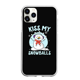 Чехол для iPhone 11 Pro Max матовый с принтом Озорной Снеговик , Силикон |  | claus | happy new year | merry christmas | santa | snowman | дед мороз | елка | клаус | новый год | рождество | с новым годом | санта | снеговик