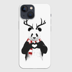 Чехол для iPhone 13 mini с принтом Новогодний Панда ,  |  | 2021 | 21 | 2k21 | 2к21 | chrystmas | deer | heart | marry | new | panda | santa | snow | xmas | year | год | годом | дед | елка | елки | клаус | лес | мороз | настроение | новогоднее | новогоднему | новый | новым | олень | панда | по | рождество | с