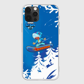 Чехол для iPhone 12 Pro Max с принтом Brawl Stars (Snowboarding) , Силикон |  | brawl | break dance | leon | moba | skateboard | stars | supercell | surfing | игра | коллаборация | коллаж | колоборация | паттерн