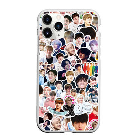 Чехол для iPhone 11 Pro матовый с принтом BTS Sticker Bombing , Силикон |  | bts | k pop | бтс | к поп | кей поп | корея | музыка | стикеры