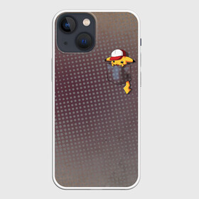 Чехол для iPhone 13 mini с принтом Покемон ,  |  | аниме | милые анимешки | пикачу | покемон | текстура