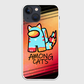 Чехол для iPhone 13 mini с принтом AMONG US   КОТИК ,  |  | among | among us | amongus | crewmate | game | games | imposter | impostor | logo | monster | sabotage | shhh | амонг | амонг ас | амонгас | игра | игры | импостер | космос | крюмейт | лого | логотип | логотипы | монстр | саботаж | символ | сим