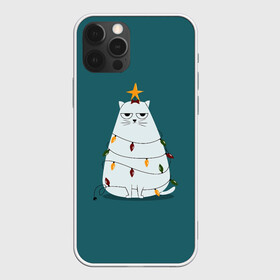 Чехол для iPhone 12 Pro Max с принтом Кото-ёлка , Силикон |  | claus | happy new year | merry christmas | santa | snowman | дед мороз | елка | клаус | новый год | рождество | с новым годом | санта | снеговик